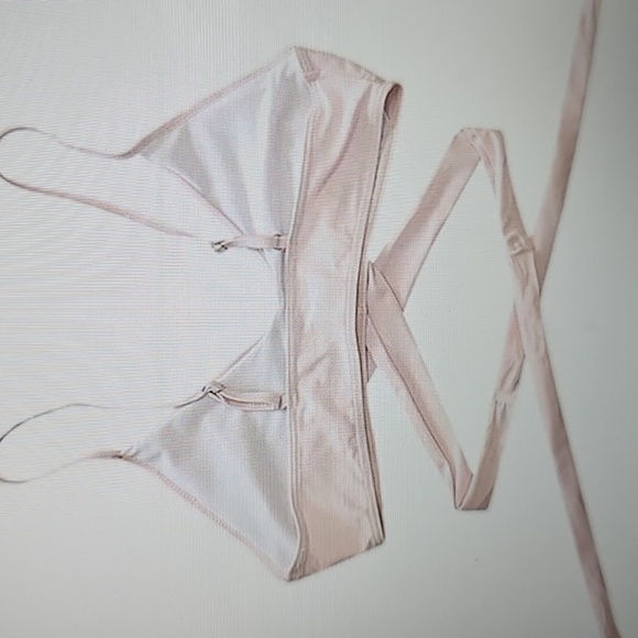 NWT High-Waisted Tummy Control 2 piece Bikini Set Pink 2XL - Picture 5 of 8